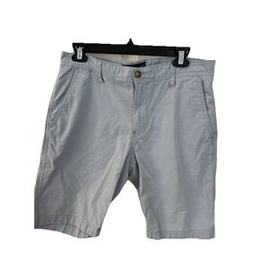 Men's US Polo Assn Blue‎ White Striped Shorts Size W32
